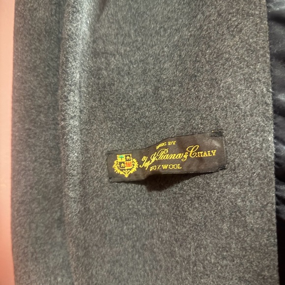 Lord & Taylor Dark Gray Trench Coat - Picture 4 of 5